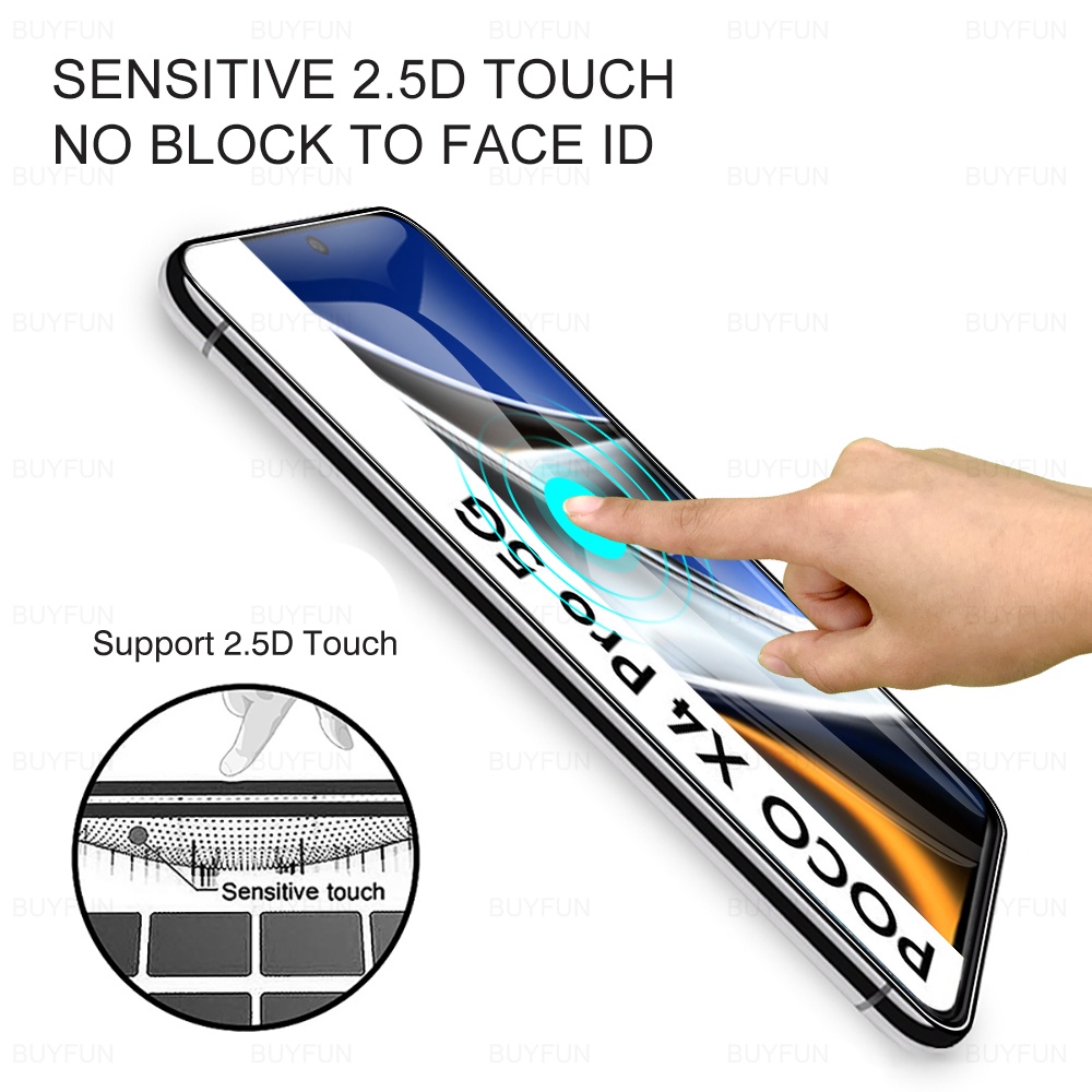 Kính Cường Lực 100D 1 Cái Cho Xiaomi Poco X4 Pro