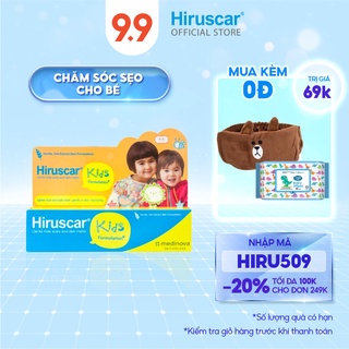 Gel cải thiện sẹo và vết thâm ngứa trẻ em Hiruscar Kids 10g