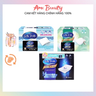 Bông tẩy trang cao cấp, nhiều lớp, không xù, không xơ Nhật Bản Silcot