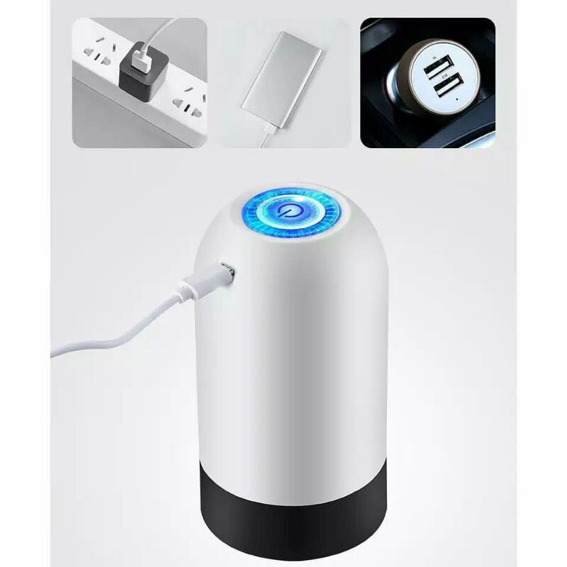 Máy Bơm Nước Gallon Cổng Sạc Usb Oll-012b / Dispencer Nhập Khẩu Chất Lượng Cao