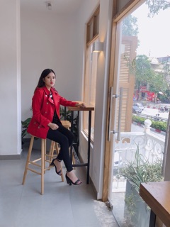 Áo khoác kaki bbr dáng ngắn