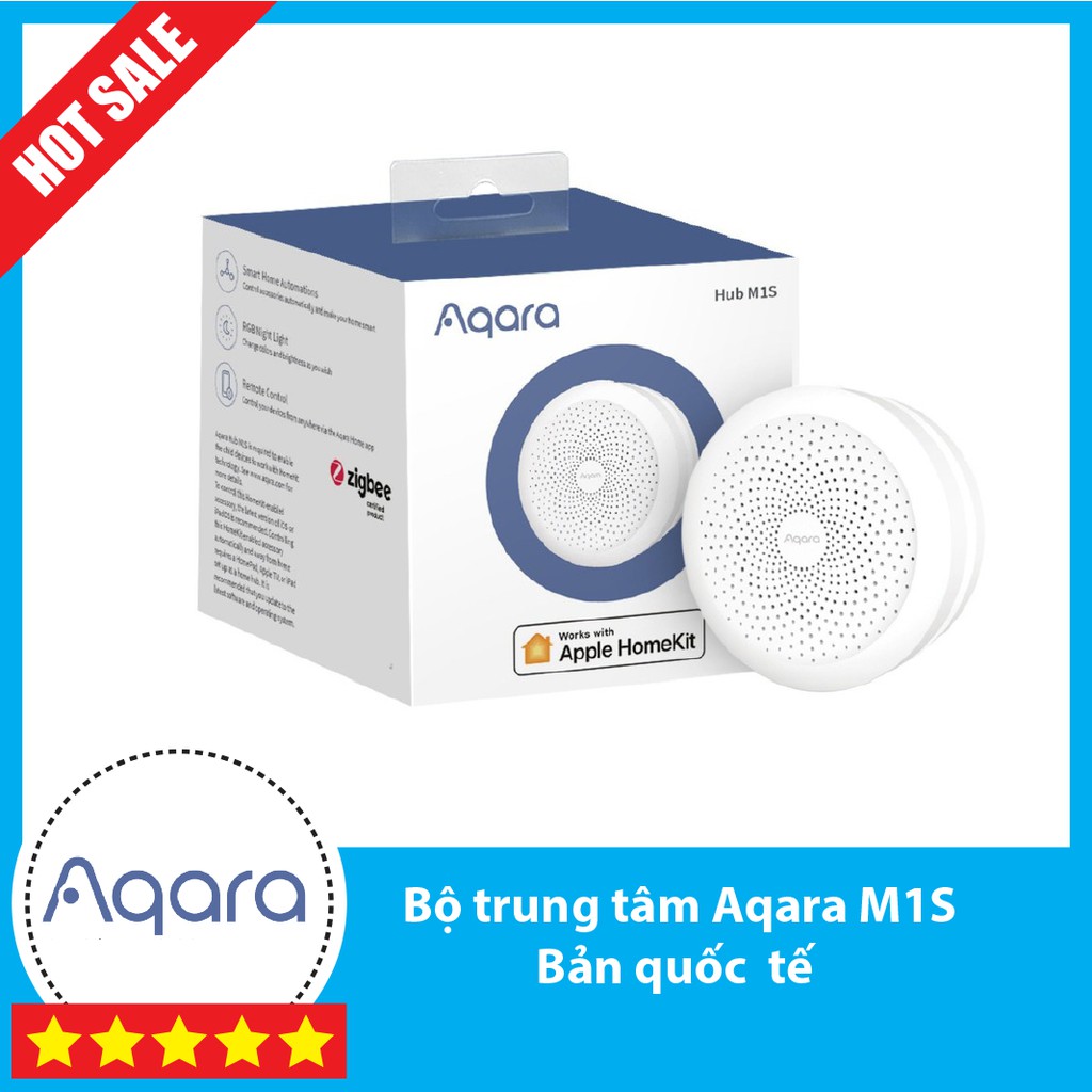 Bộ điều khiển trung tâm Aqara Hub. Zigbee hỗ trợ Homekit Apple Aqara Hub M2 / M1s / M1