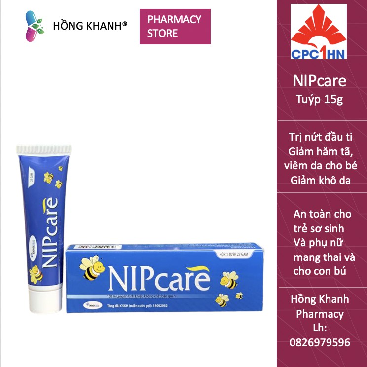 NIPCARE - Kem dưỡng cho mẹ và bé