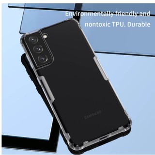 Ốp silicon NillkiN cho Samsung Galaxy S21 (S21 5G) S21 Plus chống sốc, trong suốt