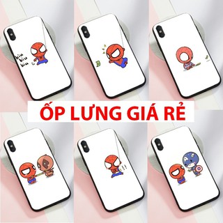 [FREESHIP TỪ 50k] ỐP LƯNG IPHONE IN HÌNH SPIDER MAN CHIBI