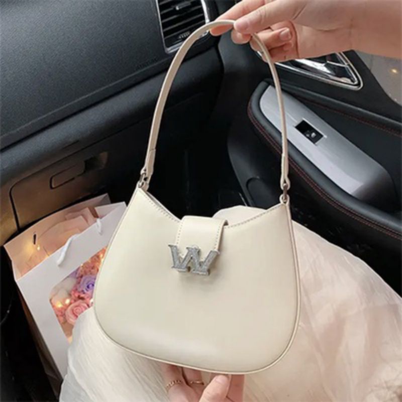 Túi xách nữ kẹp nách mini đeo chéo đẹp đeo vai da pu dáng trơn đi tiệc đi chơi cao cấp giá rẻ TX-107