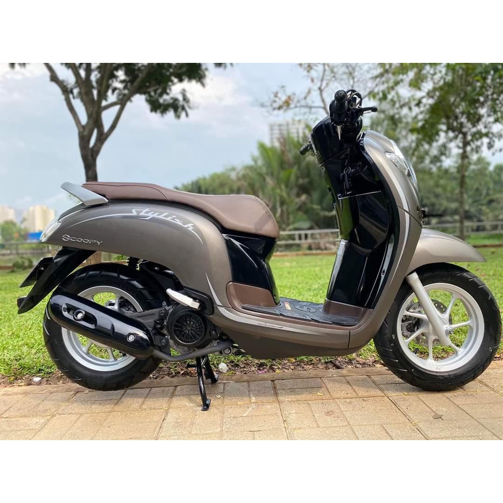 Pô e scoopy gắn cho vision