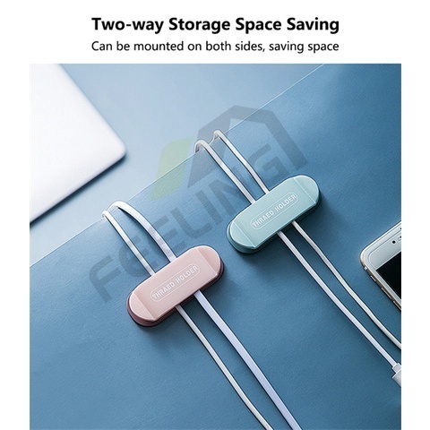 FEELINGGiá Đỡ Ổ Cắm Điện Gắn Tường Tự Dính Đa Năng Tiện Dụng