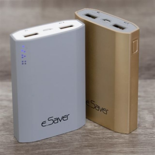 Pin sạc dự phòng chính hãng Esaver 7500 mAh bảo hành 1 năm