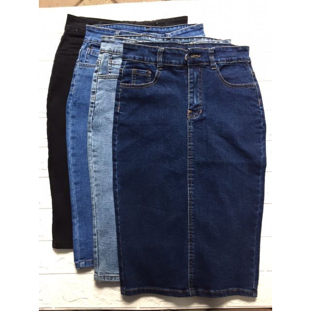 HÀNG NEW_ Chân váy Jean ôm body xẻ sau siêu đẹp_chân váy bò công sở _chân váy bút chì _GIAO ĐÚNG MẪU | BigBuy360 - bigbuy360.vn