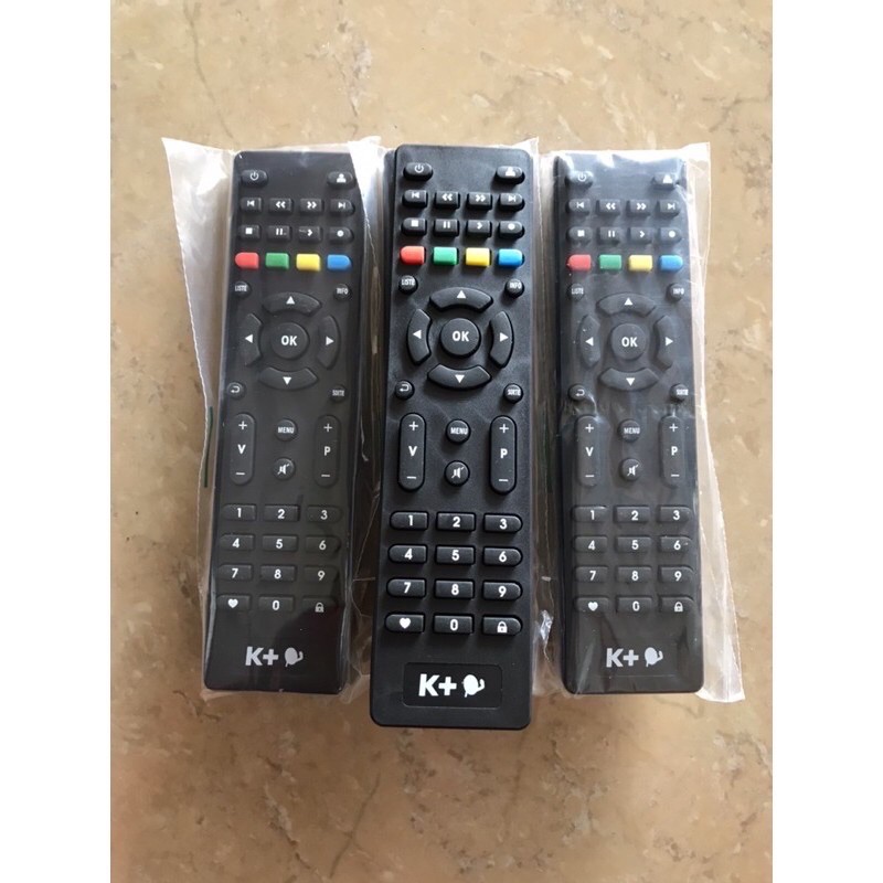 Remote Điều khiển đầu thu truyền hình K+ HD mới