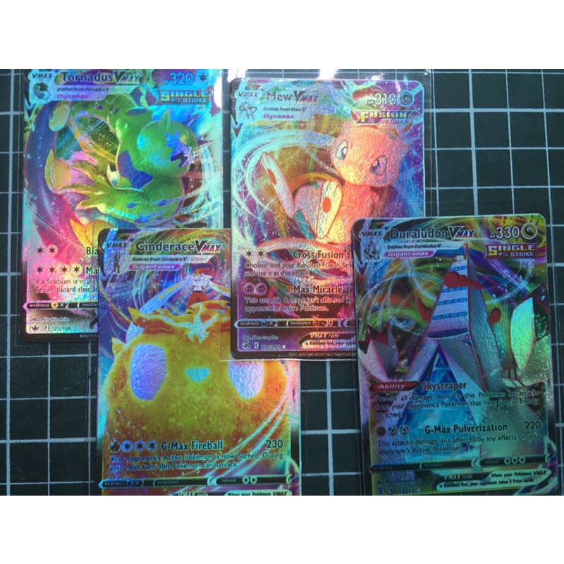 Thẻ bài Pokemon Vmax Single Strike