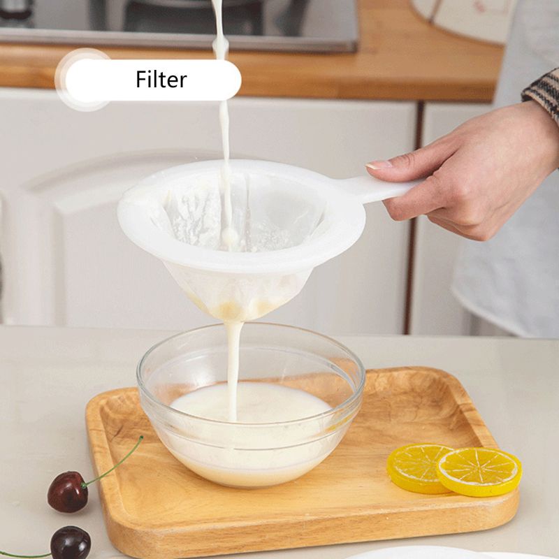 Rây Lưới Lọc Bằng Nylon Có Thể Tái Sử Dụng Cho Honey Soymilk