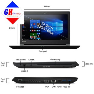 laptop củ Lenovo V310-14ISK Core i3 6006U