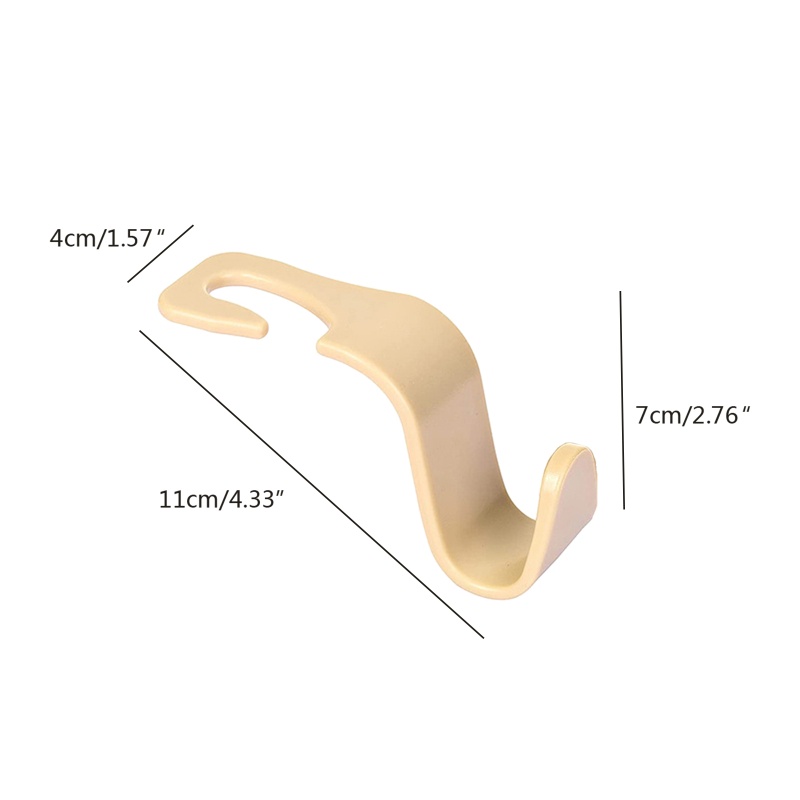 Sun Móc Treo Túi Xách Gắn Ghế Ngồi Xe Hơi Nhỏ Gọn