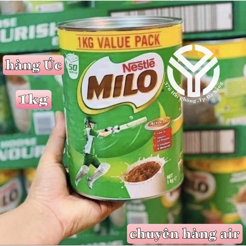 Milo úc 1KG NỘI ĐỊA CHUẨN ÚC [Date mới nhất]