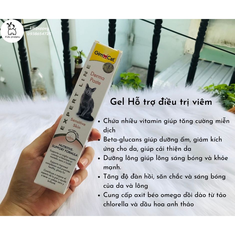 Gel dinh dưỡng tăng cường đề kháng cho mèo Gimcat bổ sung 12 vitamin thiết yếu 50g