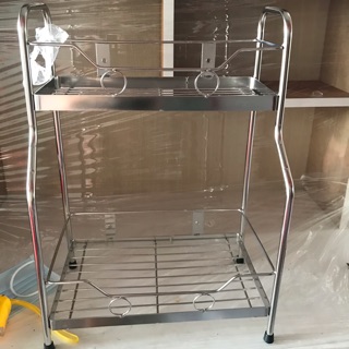 Kệ inox đứng hoặc treo gia vị 201