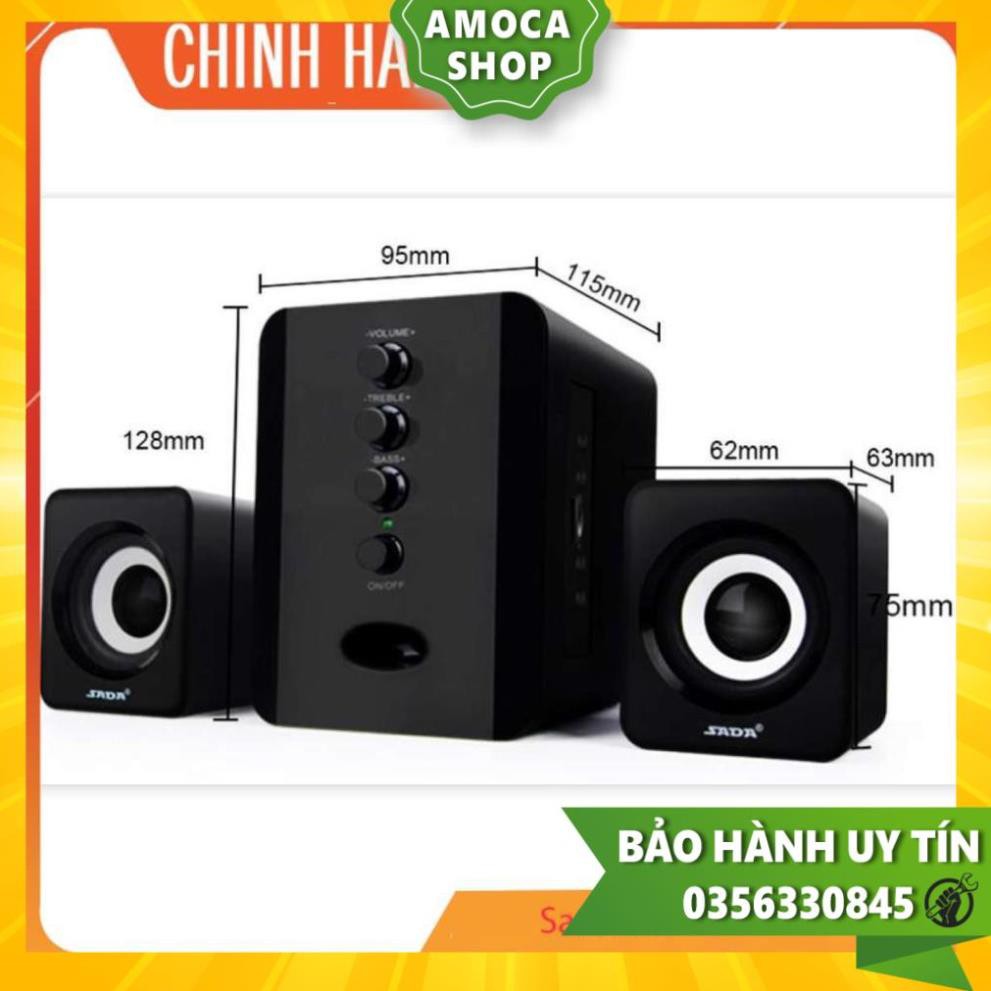 Loa Bãi Nhật, Bộ Loa Máy Tính Usb Sada D202 2020 giá Rẻ Âm Thanh Sống Động