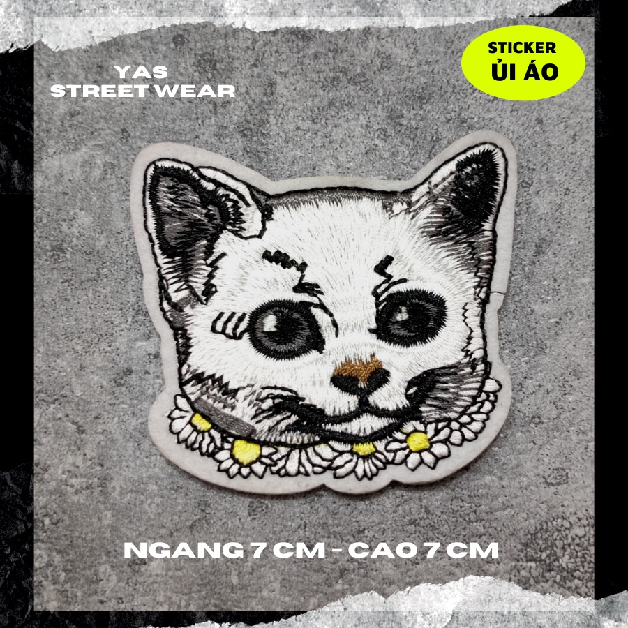 Sticker ủi áo cao cấp, miếng dán quần áo dùng làm Patch ủi, miếng vá quần áo, vá áo phao, trang trí BALO