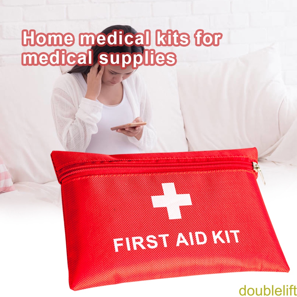 Set 39 dụng cụ sơ cứu y tế kèm túi đựng bằng vải tiện dụng cho các hoạt động ngoài trời