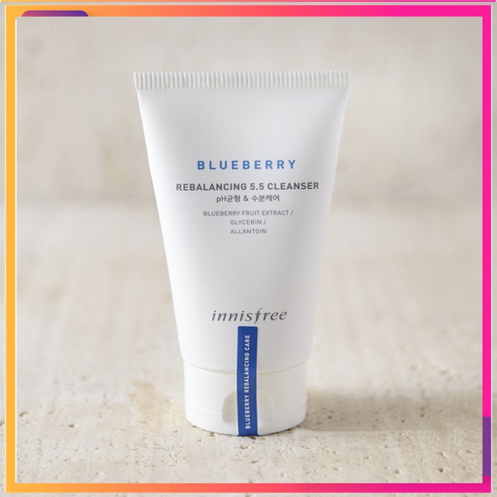 [Hàng Chính Hãng- Shop Sale lỗ nhập hàng mới]Sữa Rửa Mặt Cân Bằng Độ pH Việt Quất Innisfree Blueberry Rebalancing100ml