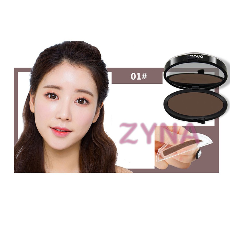 [Hàng mới về] Phấn dặm chân mày chống nước kèm 2 con dấu in | BigBuy360 - bigbuy360.vn