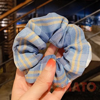Cột Tóc Vải, Buộc Tóc Scrunchies Phong Cách Hàn Quốc