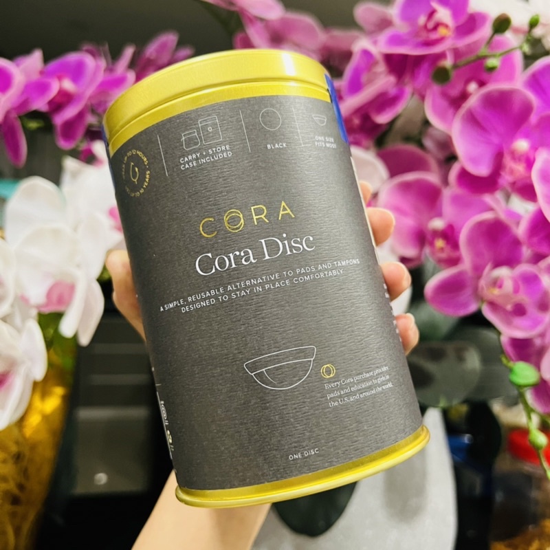 [Made in USA] Đĩa Nguyệt San Cora Disc, Silicone Y Tế Cao Cấp, Duy Nhất 1 Size, Dung Tích 47ml, Ngăn Rò Rỉ Cao - Cốc Ns