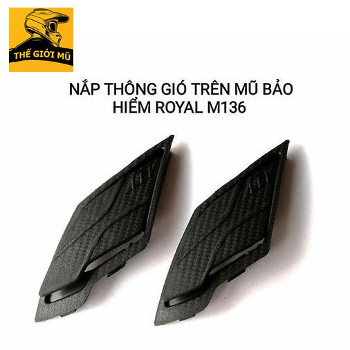 Phụ kiện chốt kính, thông gió của Mũ Bảo Hiểm Royal M136, M179, ASIA M136