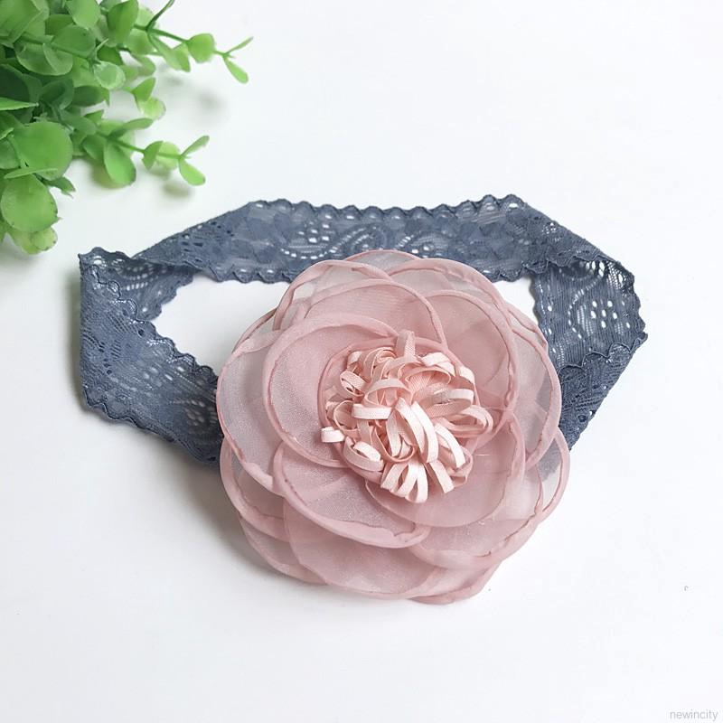 Băng đô hoa công chúa dễ thương cho bé gái