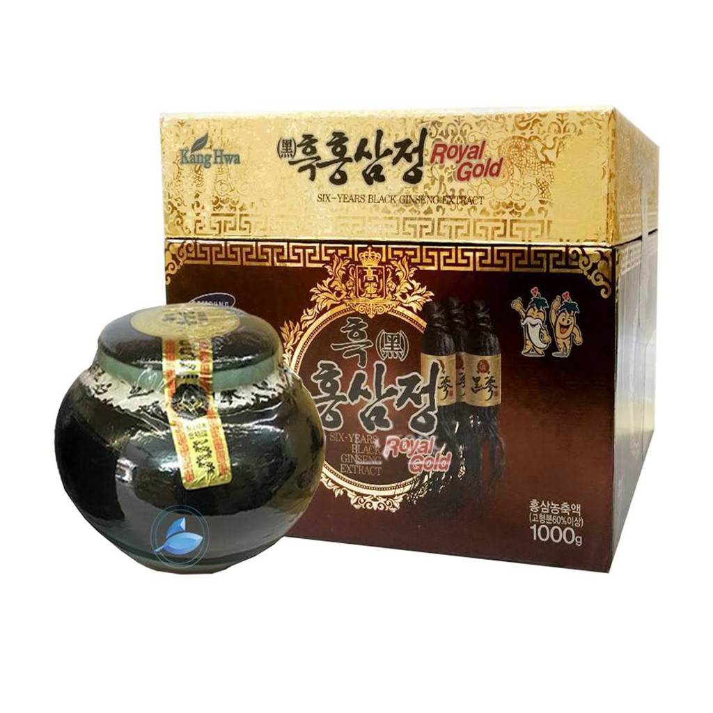 Cao hắc sâm Kanghwa chính hãng, hũ 1kg - Cao sâm hàn quốc Korea Black Ginseng Extract - tranglinhkorea | BigBuy360 - bigbuy360.vn