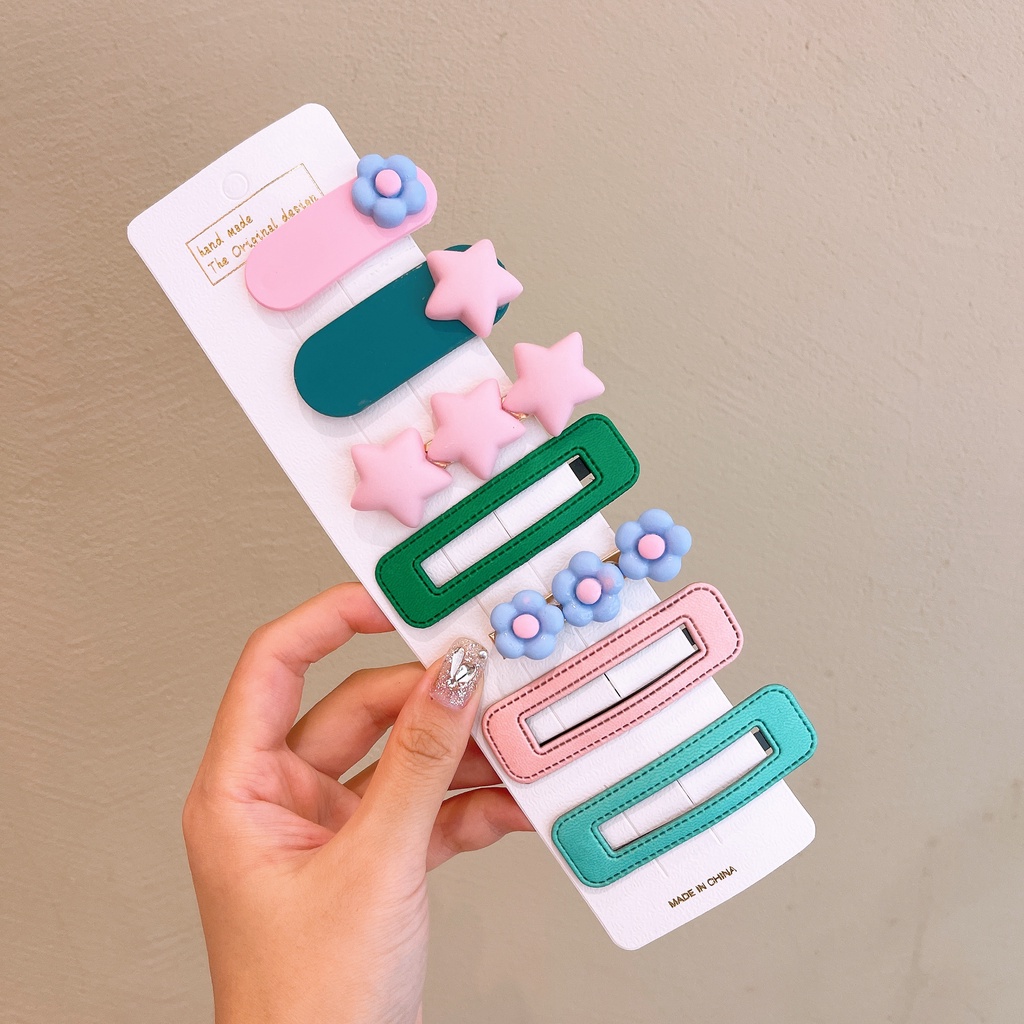 Kẹp Tóc Màu Cầu Vồng Dễ Thương Cho Bé Gái 2022