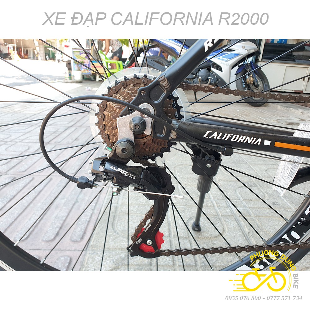 Xe đạp thể thao CALIFORNIA R2000 - Mẫu Road