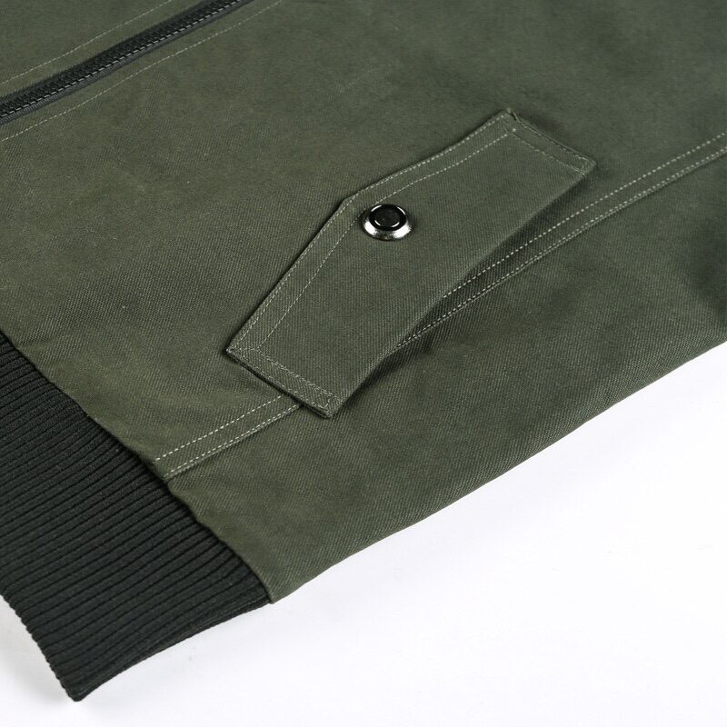 Áo Khoác Kaki💖FREESHIP💖Áo Nam Phối Bo Màu Kèm Túi Trong-Áo khoácCao Cấp-AKK04 | BigBuy360 - bigbuy360.vn