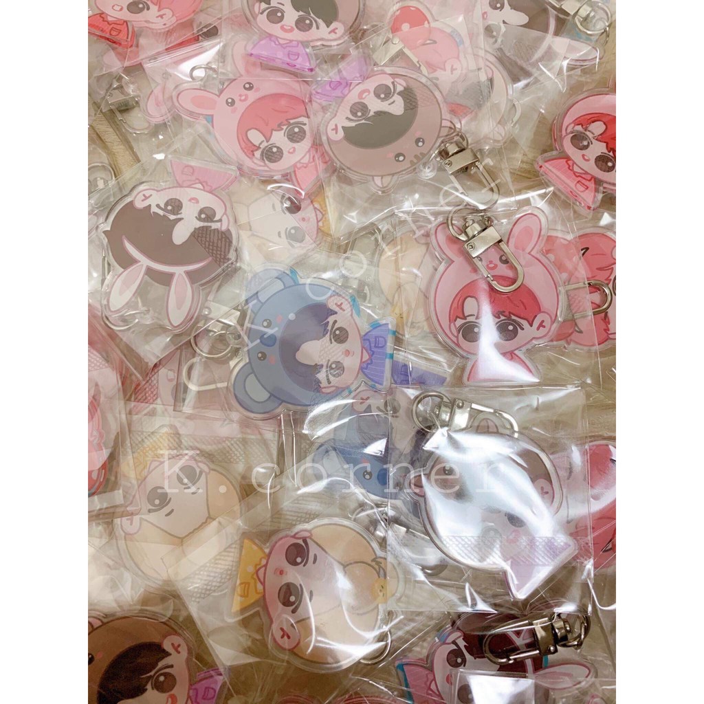 KEYRING CHIBI BTS (FANSITE)