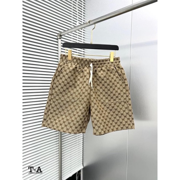 Quần kaki Gc chất dầy dặn - Quần balenciagaa phối GC cực nét - Quần đùi nam siêu nét