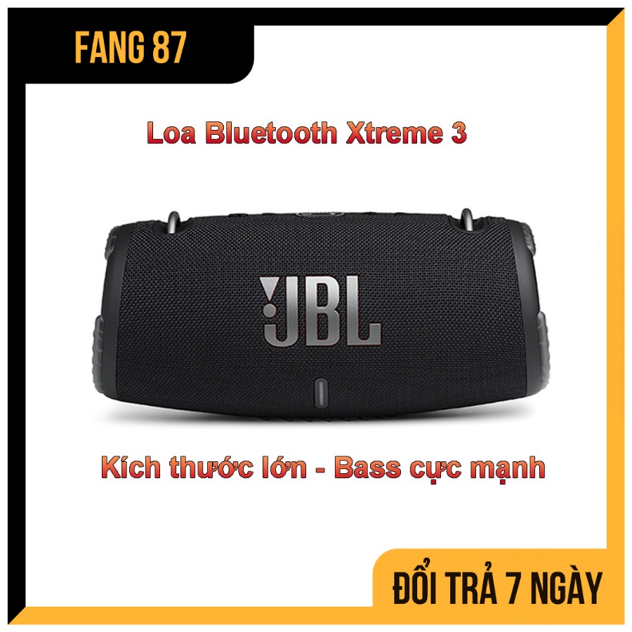 Loa bluetooth JPL Xtreme 3 bass cực mạnh âm thanh lớn chống thấm nước tốt hỗ trợ cắm usb thẻ nhớ kết nối máy tính