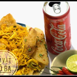 COMBO 10 HŨ CƠM CHÁY LẮC KHÔ GÀ LÁ CHANH ( 1 HŨ 500GR)