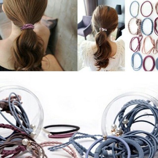 Combo 12 dây buộc tóc có hộp đựng