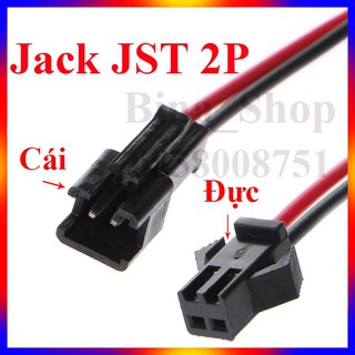 1 cặp Cáp JST 2P