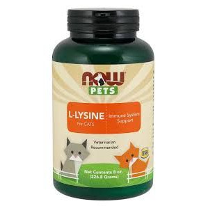 Now Pets L-Lysine For Cats.