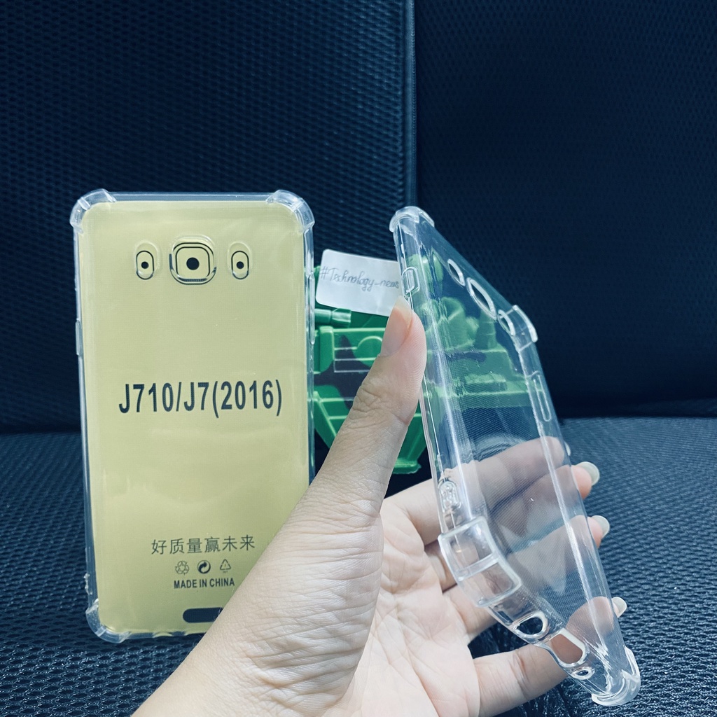 Ốp lưng đen Samsung J7 2016  auto forcus nhám chống trượt