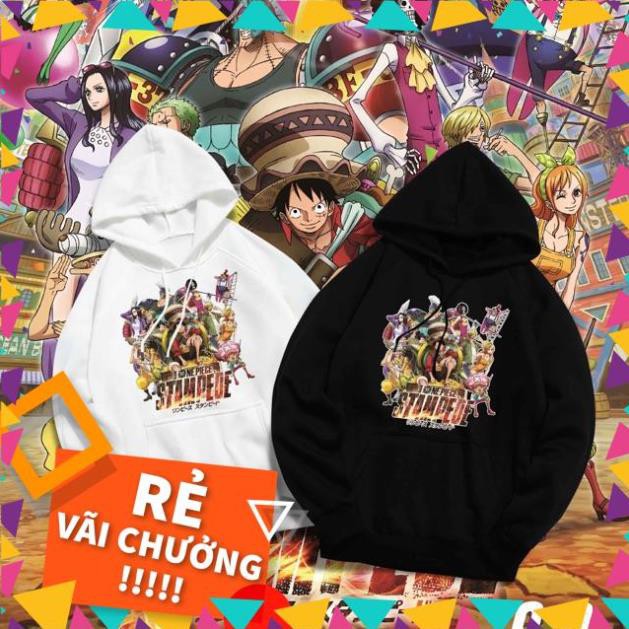 🔥SIÊU SALE🔥 Áo hoodie One Piece - Stampede