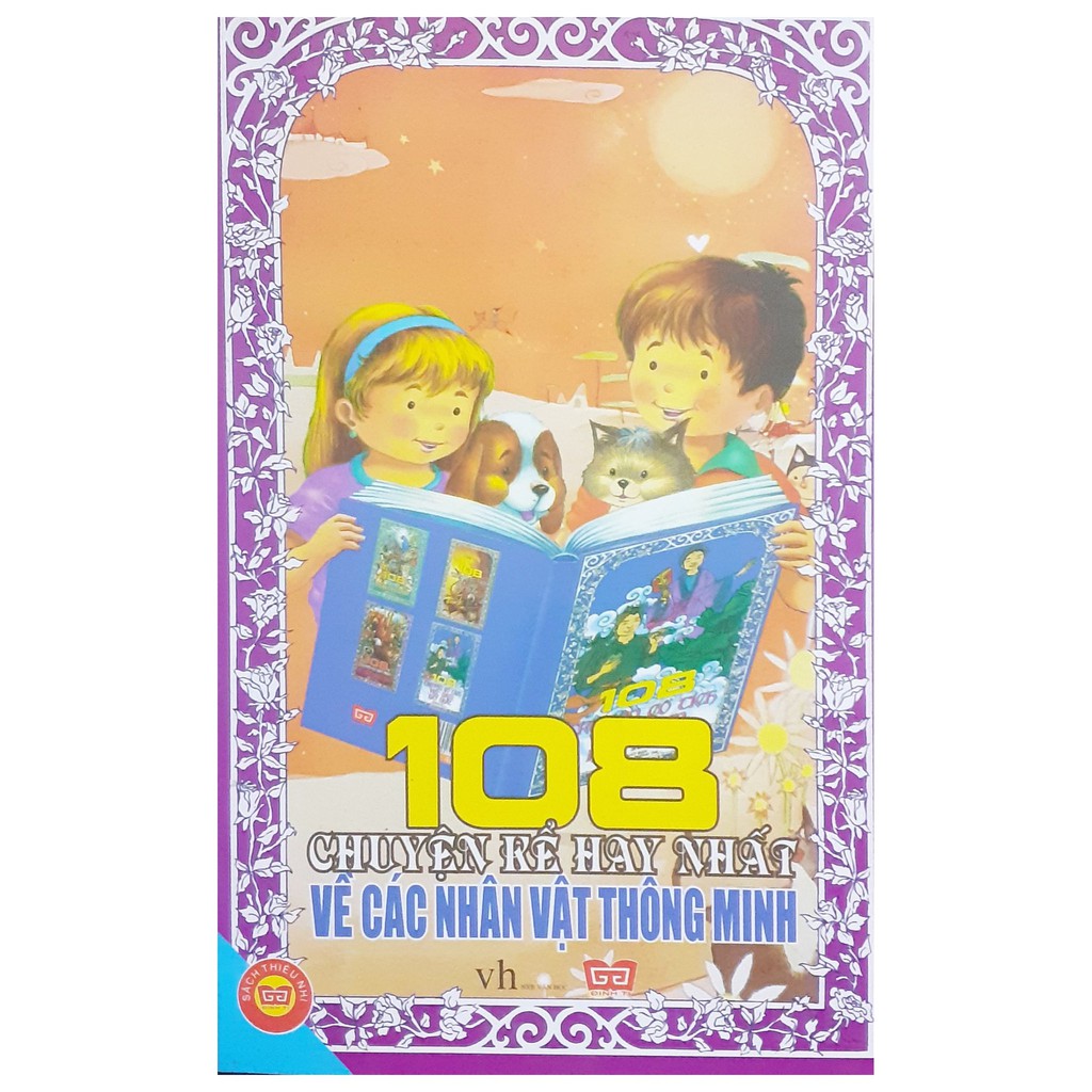 Sách - 108 chuyện kể hay nhất về các nhân vật thông minh