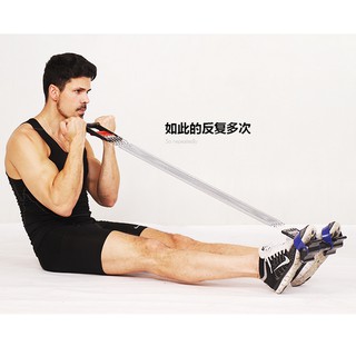 BỘ DỤNG CỤ DÂY KÉO 5 LÒ XO TÂP CƠ BỤNG, CƠ TAY, CƠ BẮP CHÂN ĐA NĂNG, DÂY LÒ XO ĐÀN HỒI TỐT, SỬ DỤNG CỰC BỀN