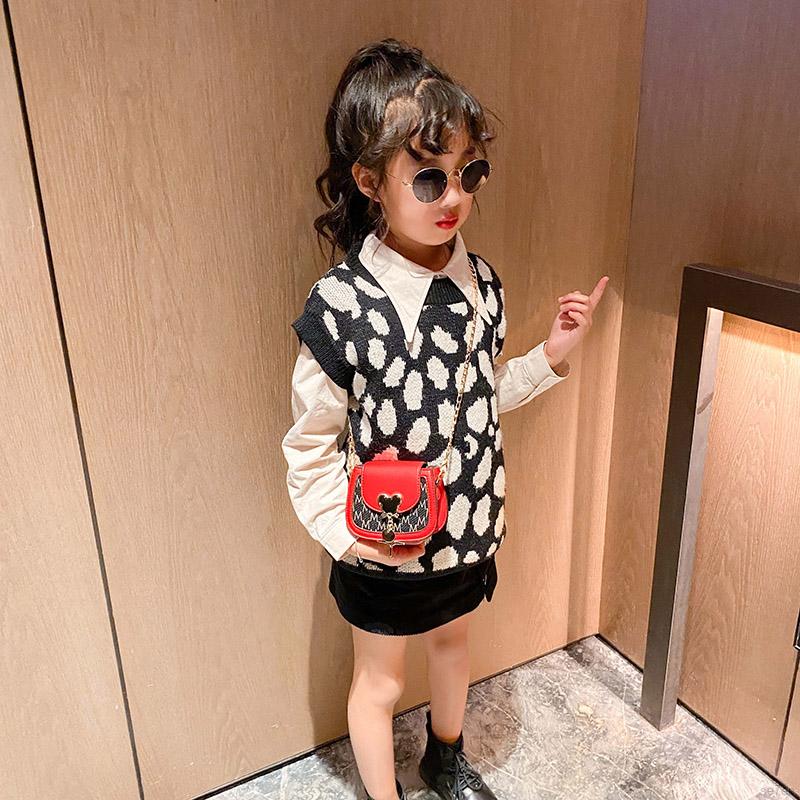 Túi đeo chéo phong cách hoạt hình Hàn Quốc cho bé gái 1-5 tuổi