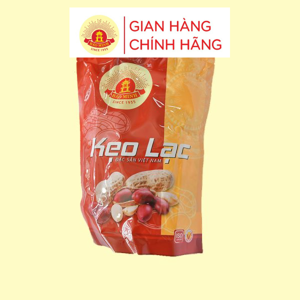 Kẹo lạc cao cấp Bảo Minh 250gr thơm giòn đặc biệt