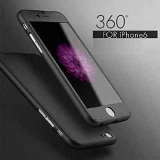 Ốp điện thoại cứng kèm kính cường lực bảo vệ toàn diện 360 độ chống sốc cho iPhone X XS Max XR 6 6s 7 8 Plus