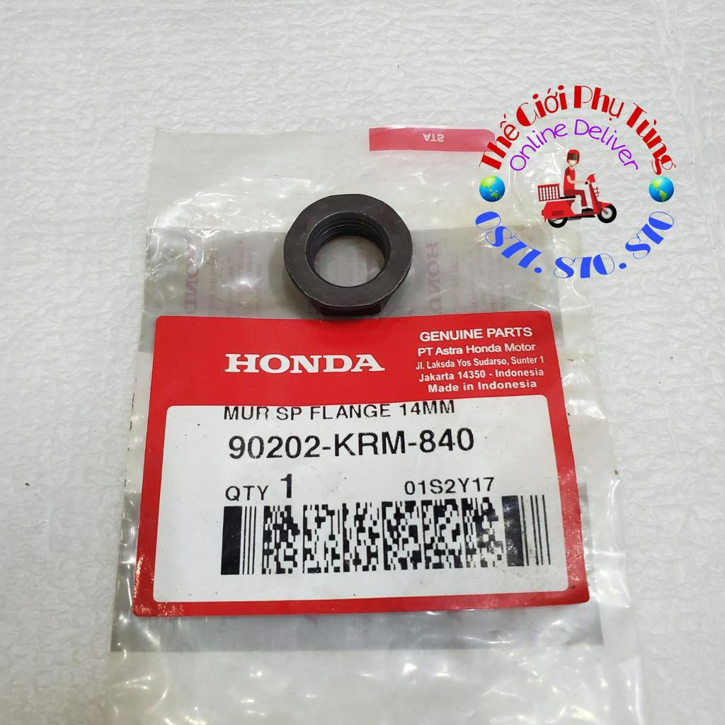 Tán nồi Sonic, Winner, GTR 14mm zin Honda Indo - 90202-KRM-840